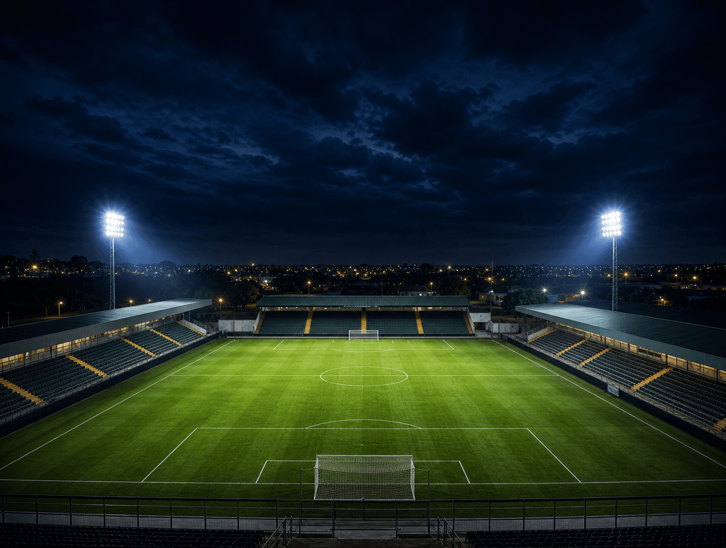 Estadio Jose Maria de Campos Maia em imagem autoral sem escudos ou marcas, para jogos do Mirassol